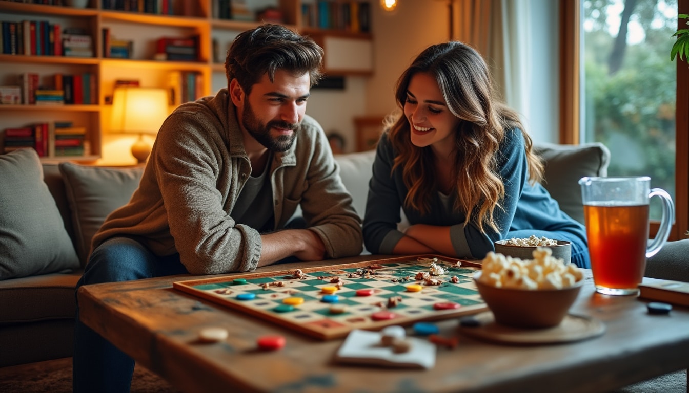 découvrez l'univers passionnant des jeux de société à deux, où la compétition rencontre la complémentarité. explorez notre sélection de jeux qui favorisent la stratégie, la coopération et le divertissement pour des soirées inoubliables en couple ou entre amis.
